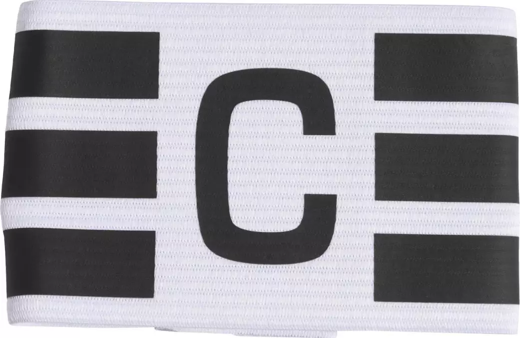 Opaska kapitana adidas Tiro L AB biało-czarna KD4248 Dorośli M/L