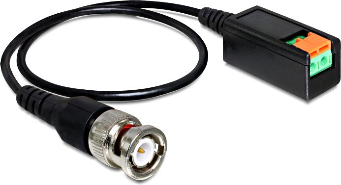 Kabel Delock 0.4m czarny (83181)