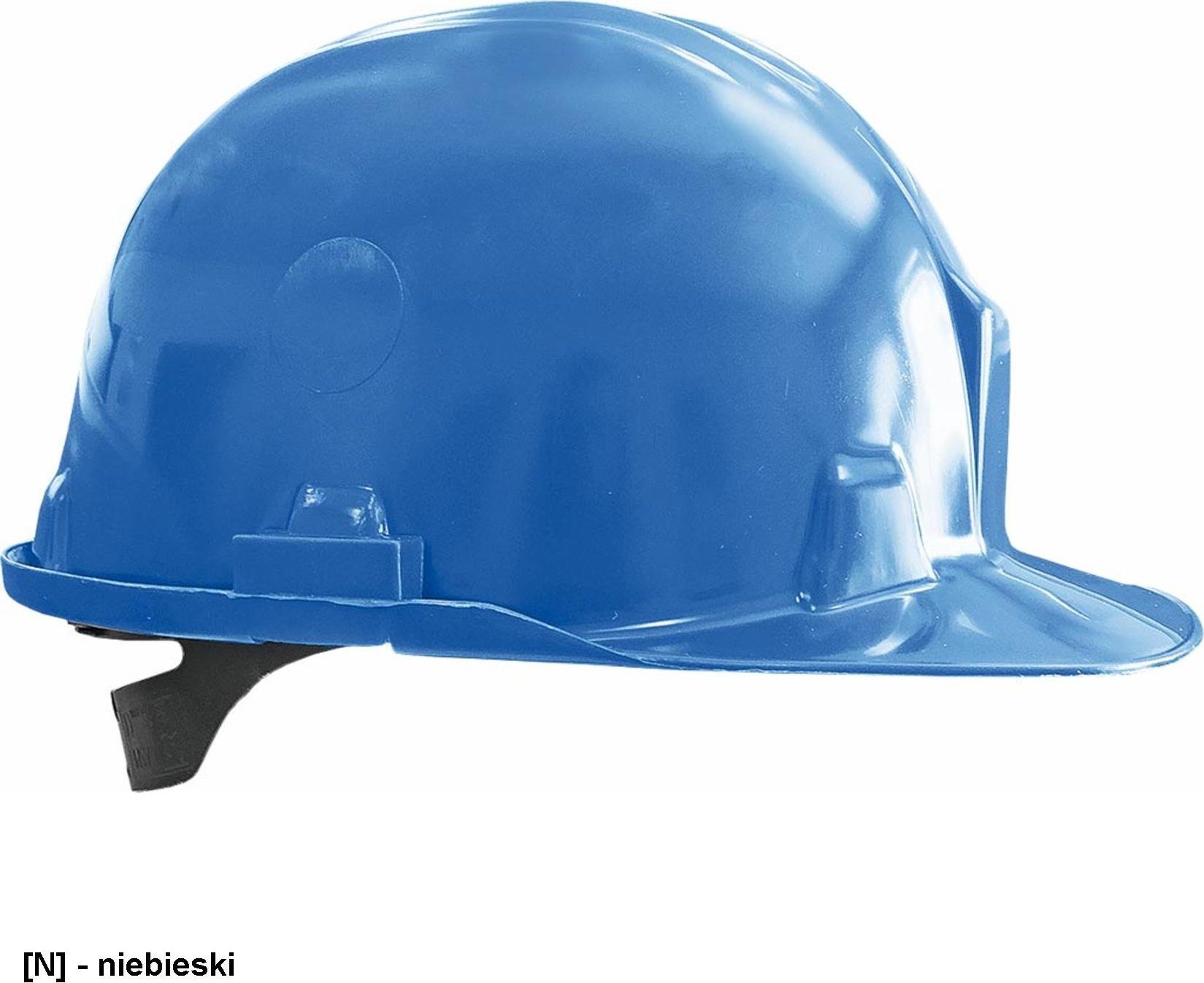 R.E.I.S. KASPE - HEŁM OCHRONNY z tworzywa HDPE - niebieski.