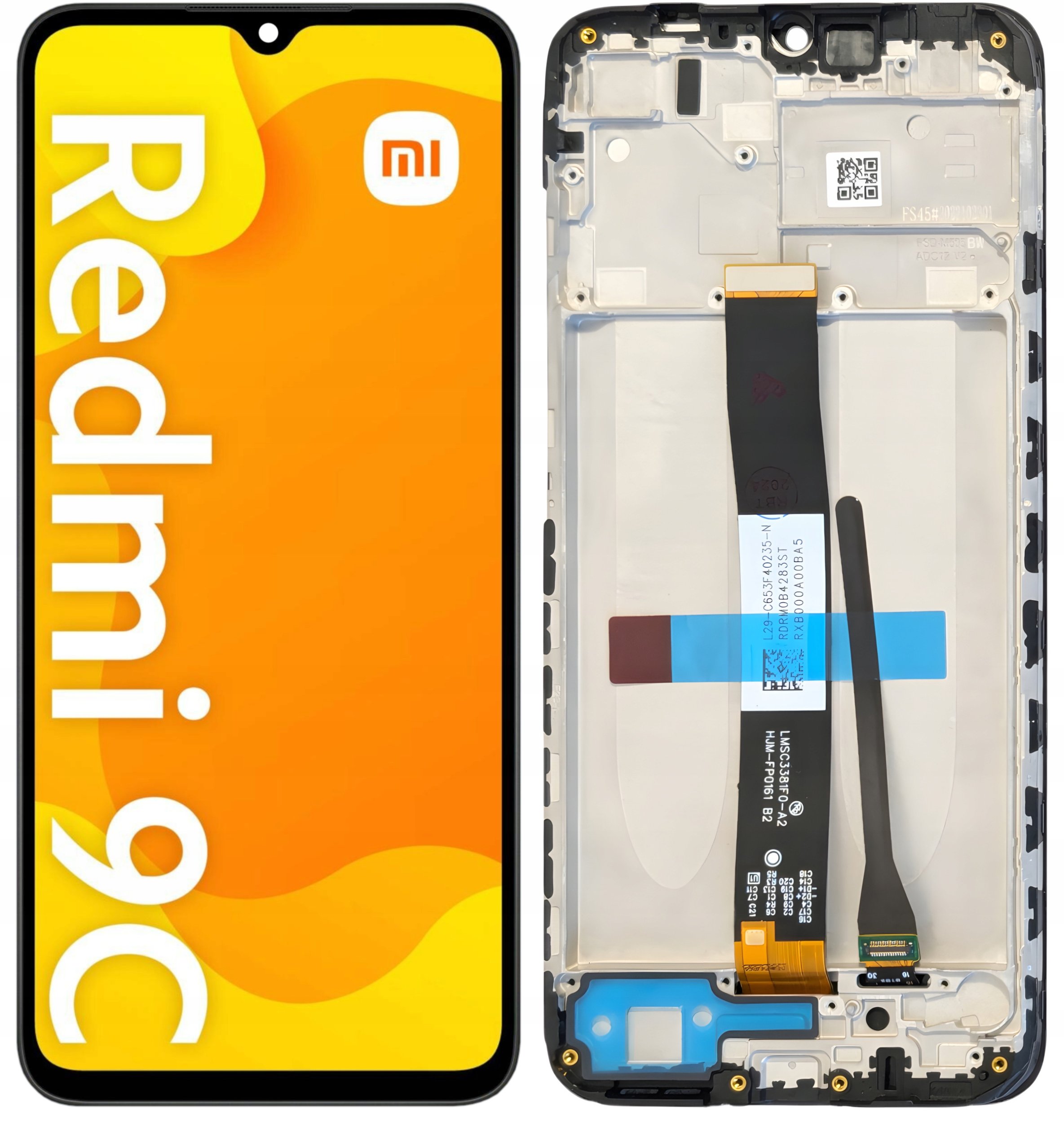 WYŚWIETLACZ EKRAN LCD DO XIAOMI REDMI 9C RAMKA M2006C3MG M2006C3MT