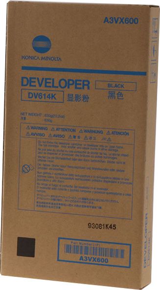 Toner Konica Minolta DV-614 Black Oryginał (191427)