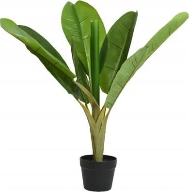 Kaemingk Bananowiec drzewko w doniczce sztuczne dekoracyjne 75x50 cm