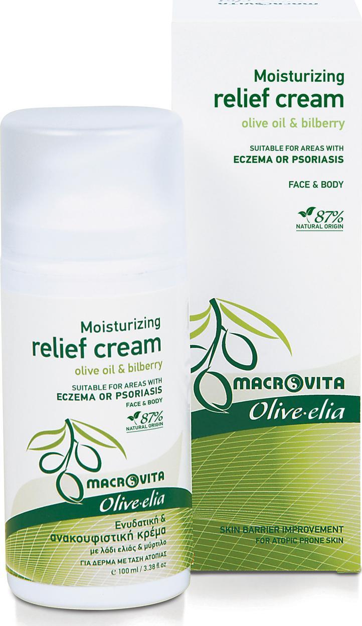 Macrovita MACROVITA OLIVE-ELIA krem nawilżający do skóry skłonnej do podrażnień lub zmian atopowych 100ml