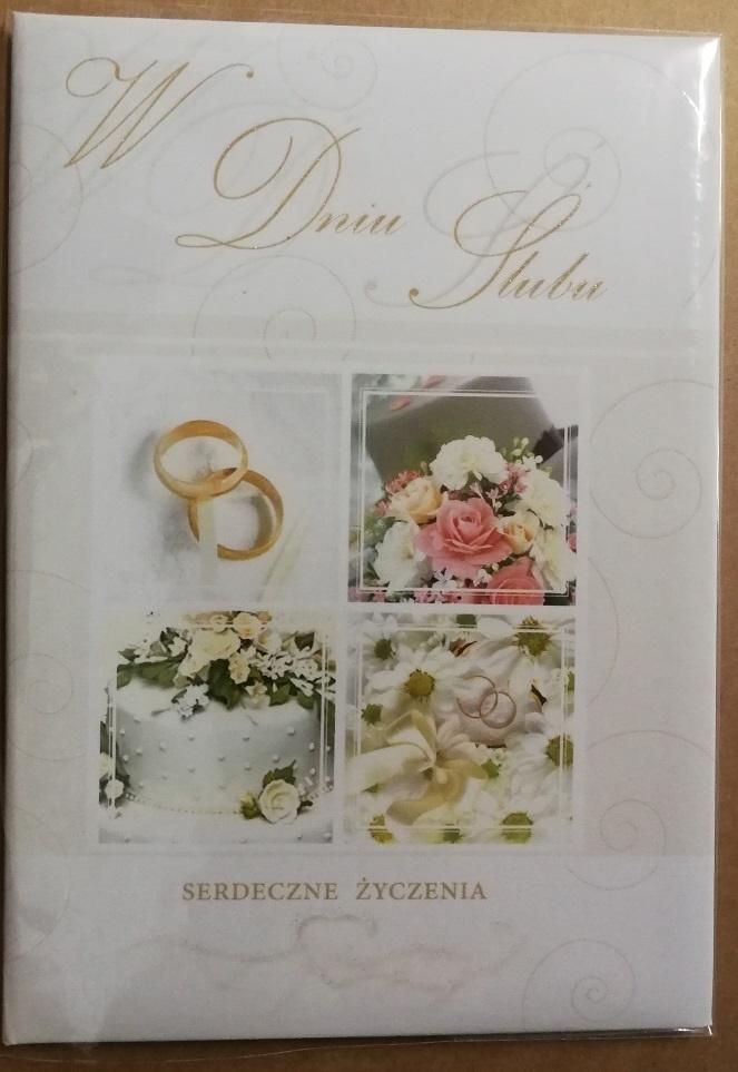 Panorama Książeczka brokat A5 Ślub 015