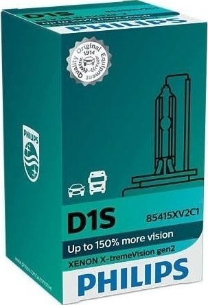 Philips ARWKA XENONOWA D1S 85V/35W +150% 4800K PHILIPS X-TREMEVISION GEN2
