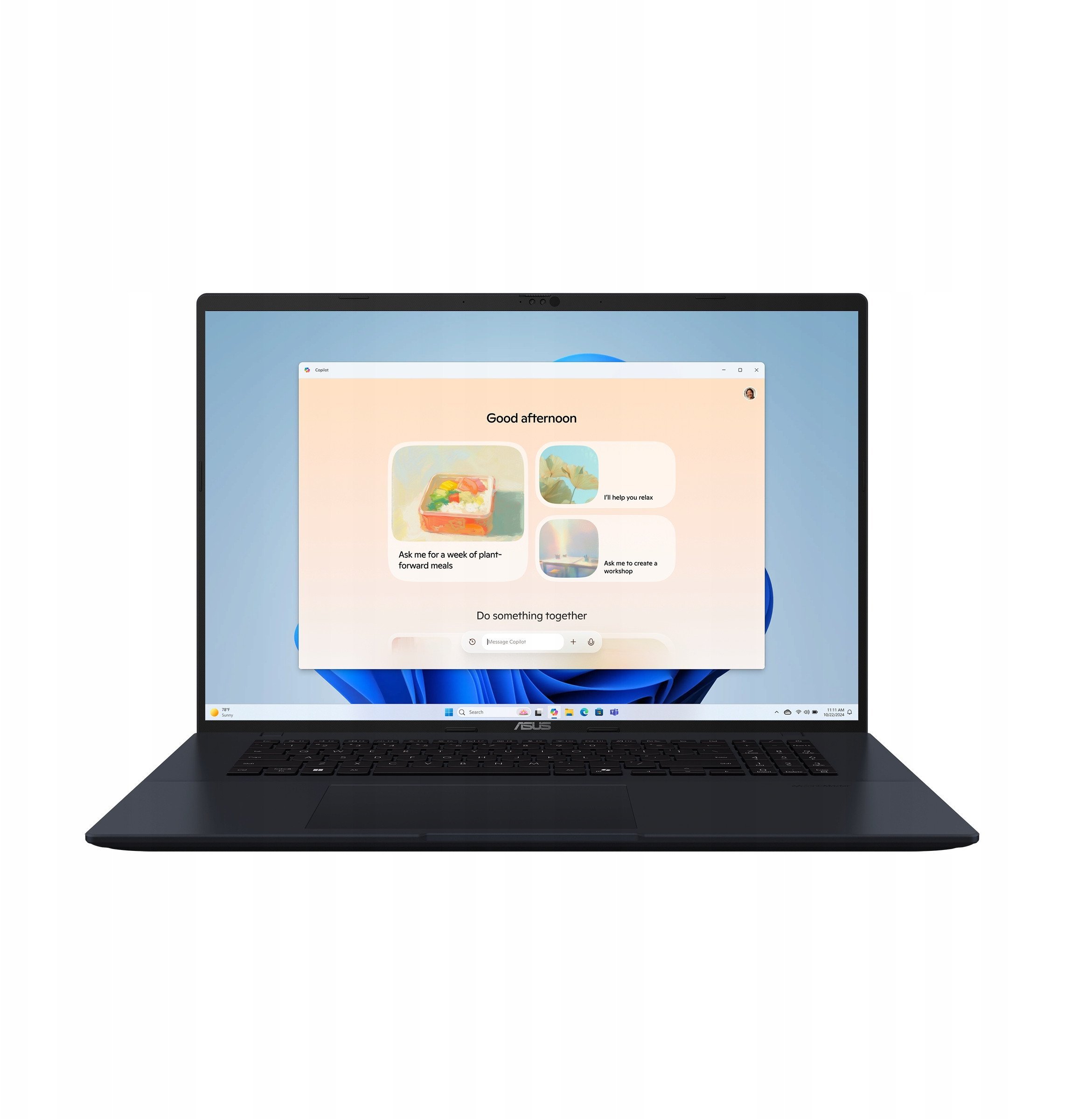 Laptop ASUS Vivobook 18 M1807HA-S8026W Ryzen 7 260 18,4" WUXGA 144Hz 16GB 512SSD W11