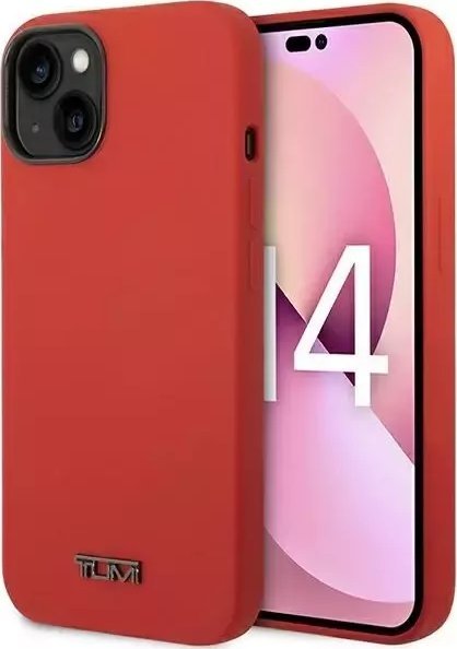 4kom.pl Etui na telefon Tumi Liquid Silicone hardcase do iPhone 14 Plus czerwony/red
