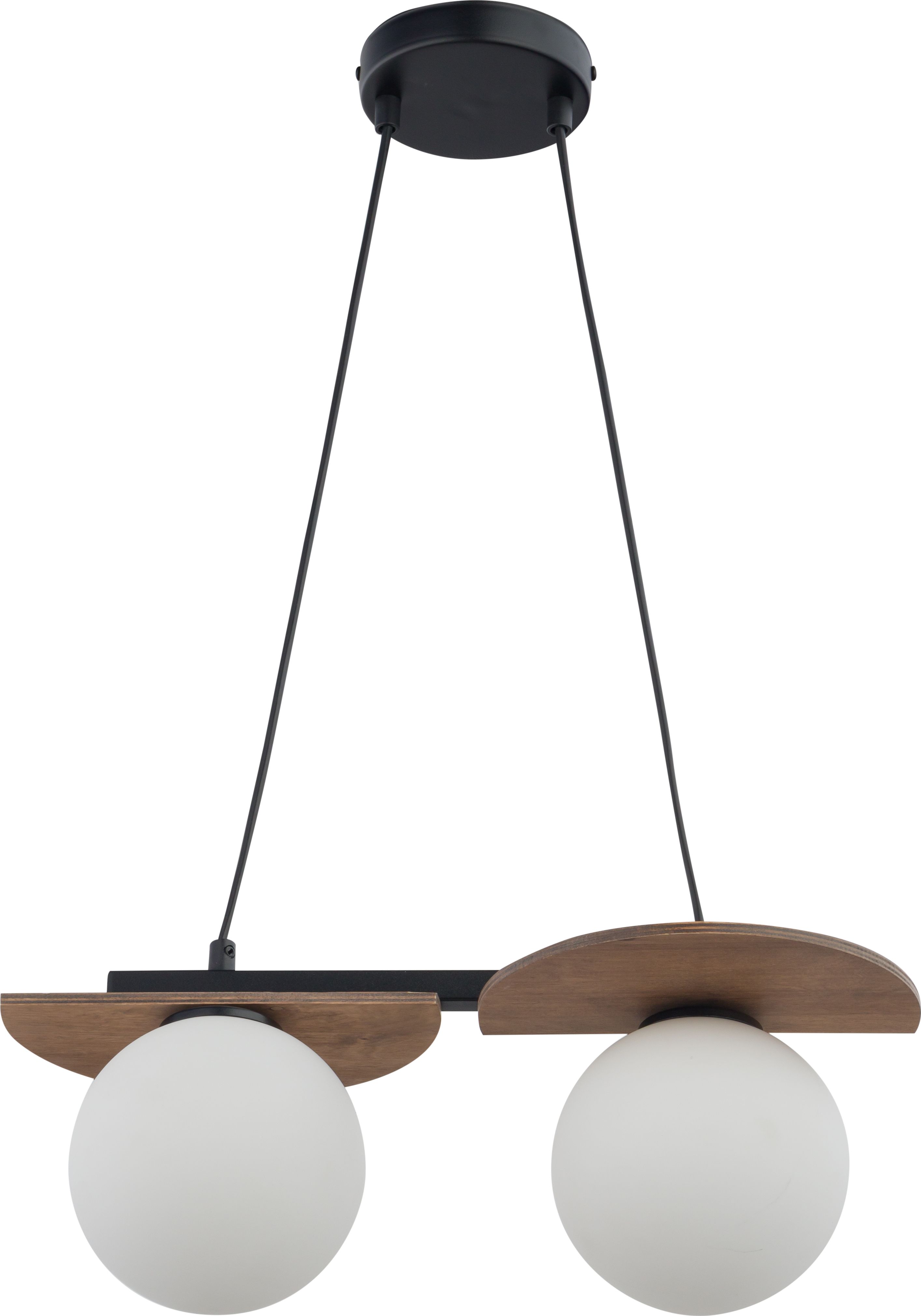 Lampa wisząca Sigma Nowoczesna lampa sufitowa LED Ready do pokoju dziennego Sigma MIRROR kule 33298