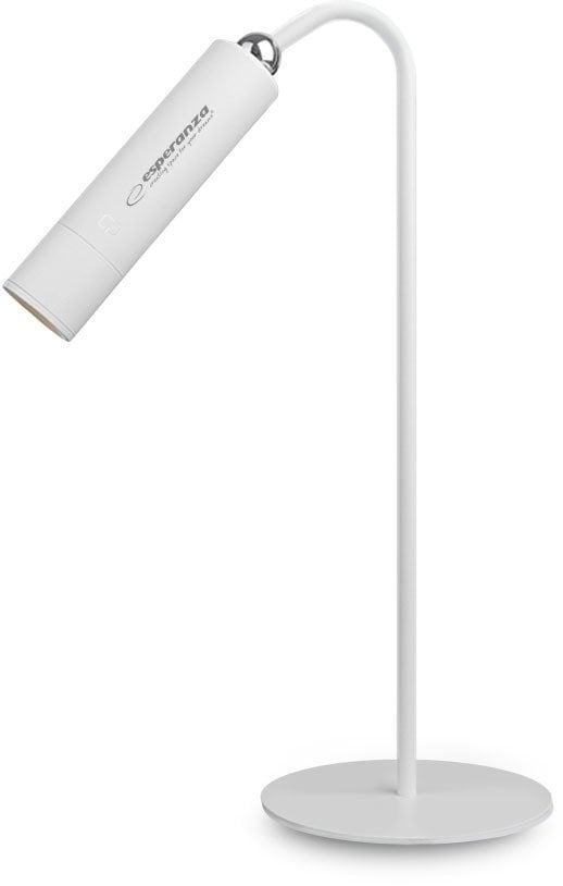 Lampka biurkowa Esperanza biała