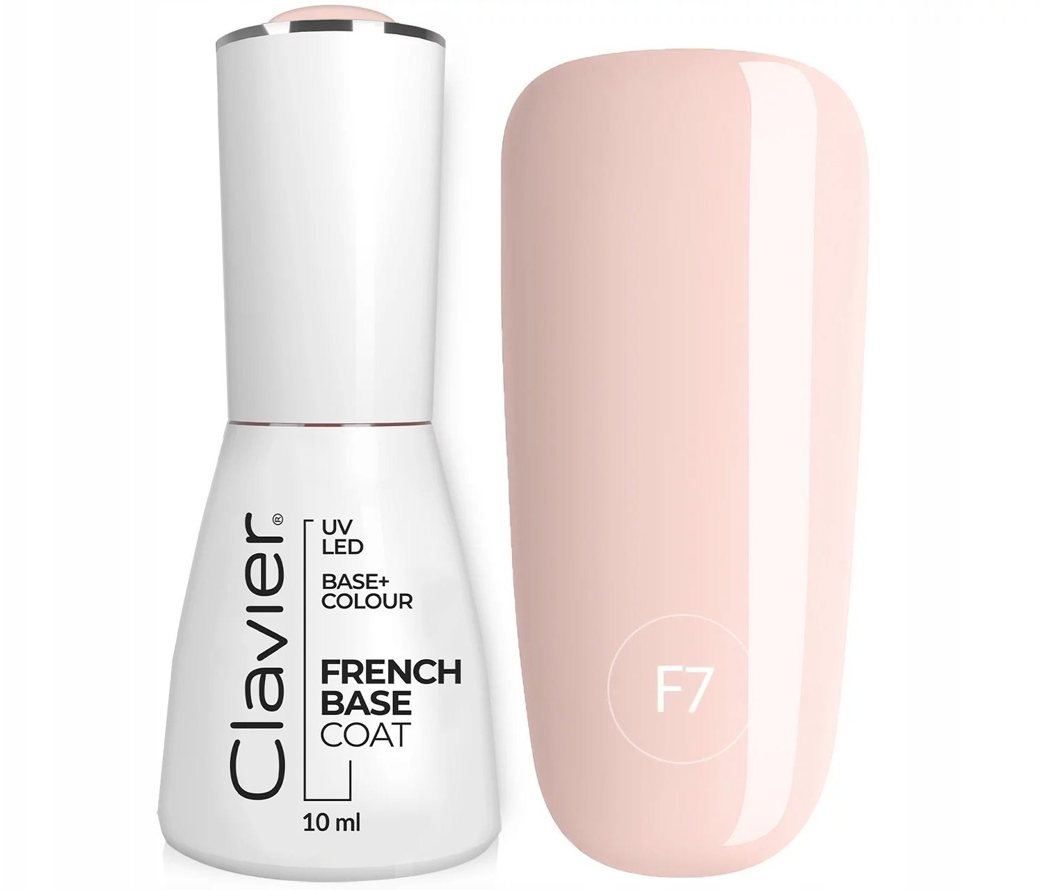 Clavier Nailsology French Base hybrydowa baza F7 Yogo Shake 8ml