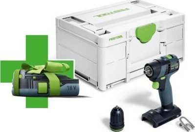 Wiertarko-wkrętarka Festool TXS 18-Basic (578064) 18 V 1 x akumulator 3 Ah