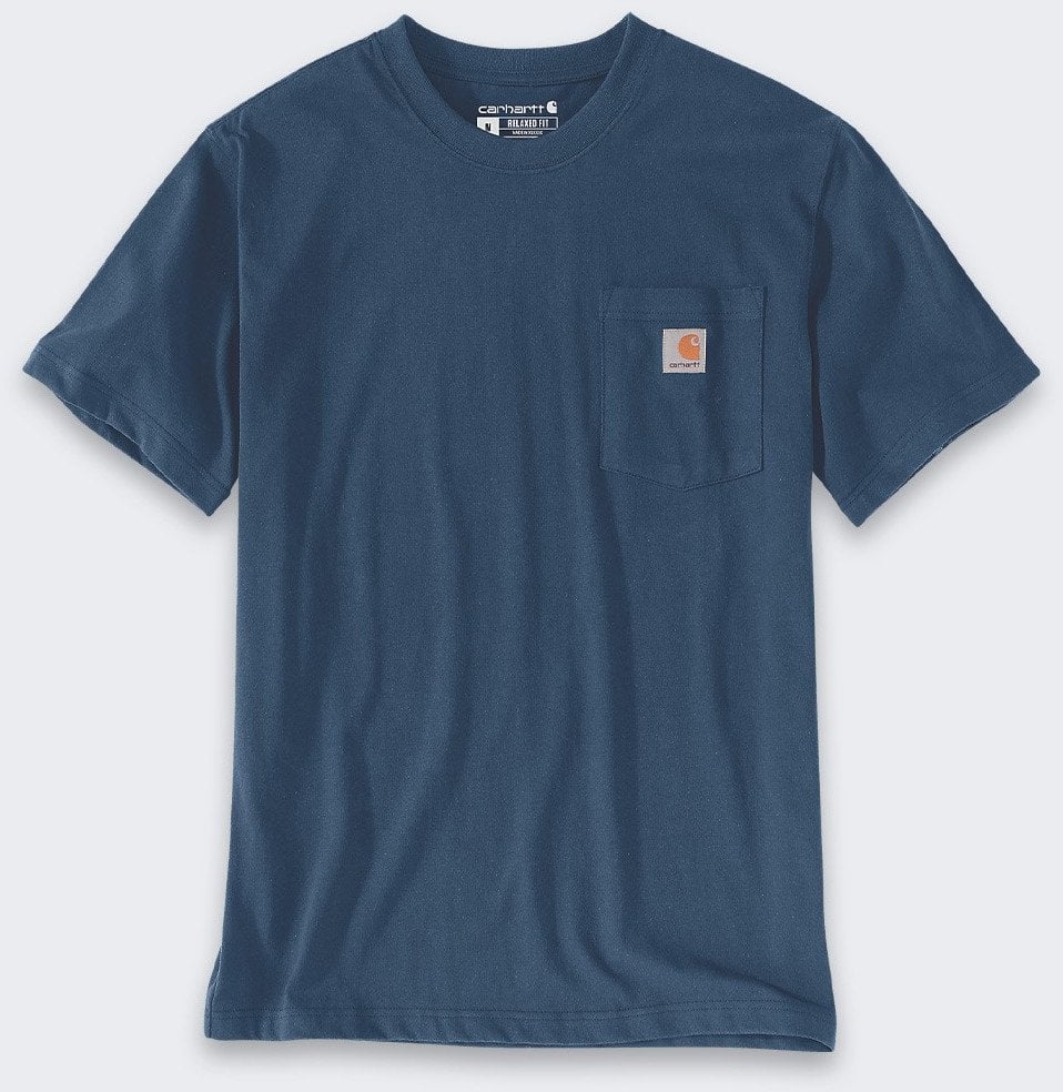 Koszulka Carhartt Dearborn Relaxed Pocket Ocean