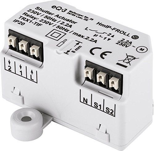 HomeMatic IP Homematic IP roller shutter actuator concealed, switch