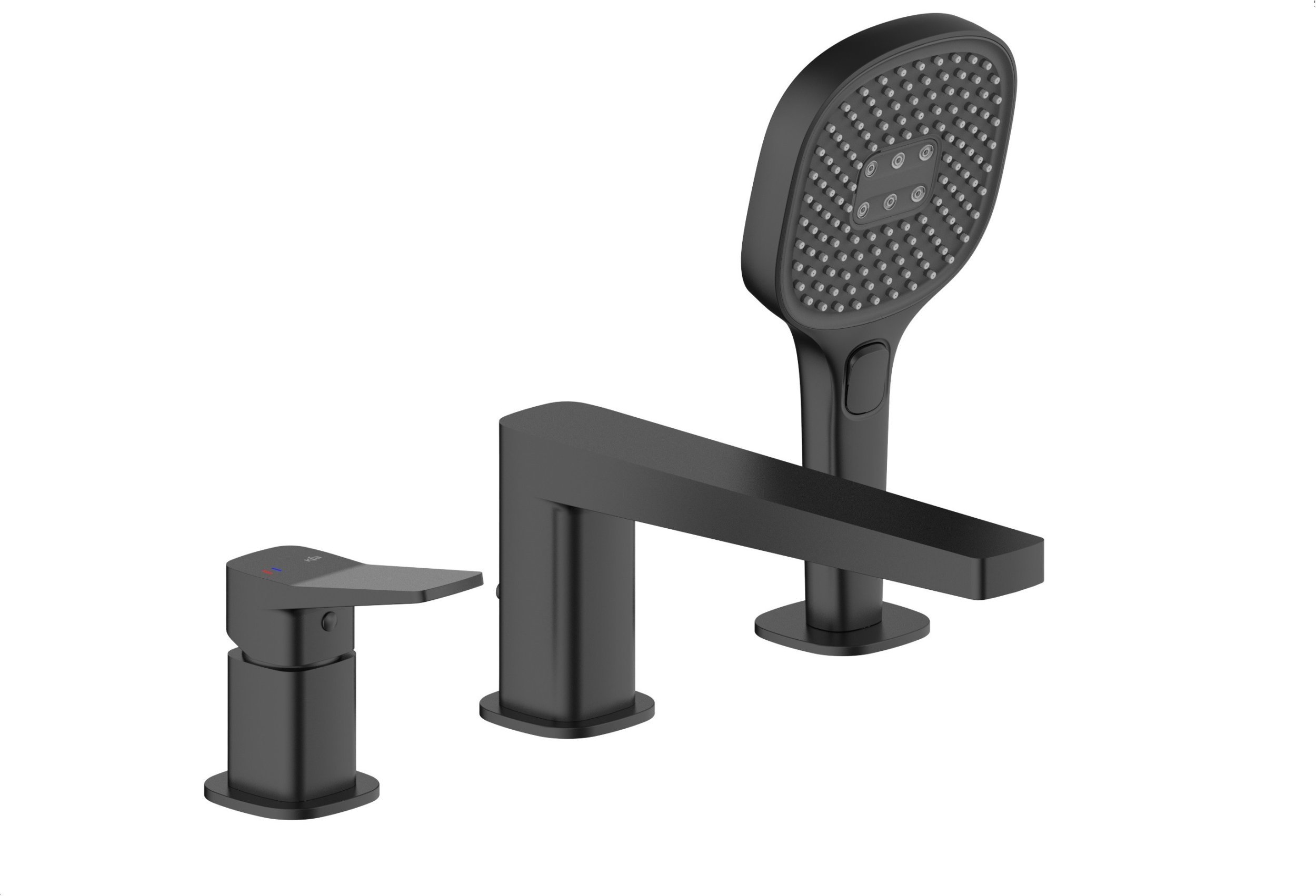 4525-210-81 / KFA / MALAGA / BATERIA WANNOWA , 3-OTWOROWA , STOJĄCA, BLACK /