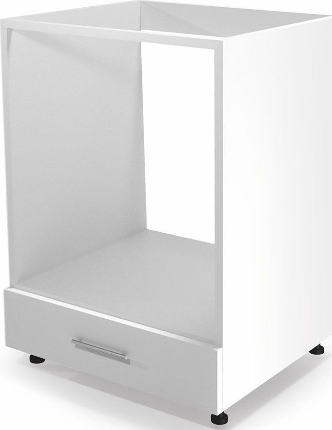 Elior Szafka kuchenna pod piekarnik Limo 12X - biały połysk