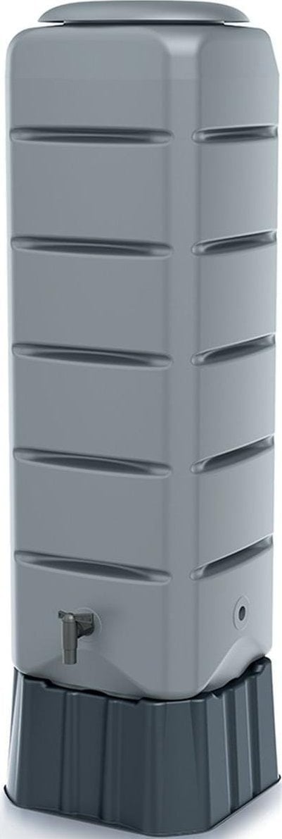 ZBIORNIK POJEMNIK NA WODĘ DESZCZÓWKĘ SET TENSO 120L - SMOOTH GRAY
