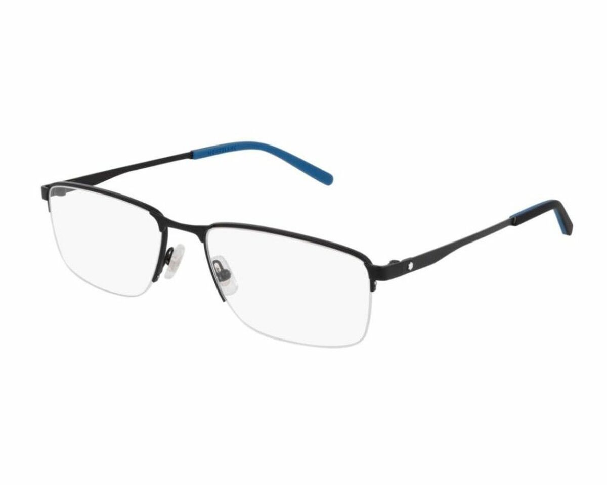 Ramki do okularów Męskie Montblanc MB0107O-003 Szary 56 mm