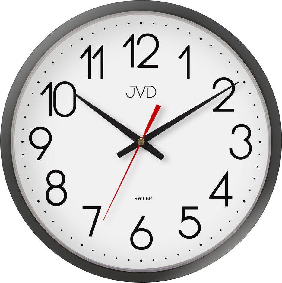 JVD Zegar ścienny JVD HP614.3 cichy mechanizm, 28 cm