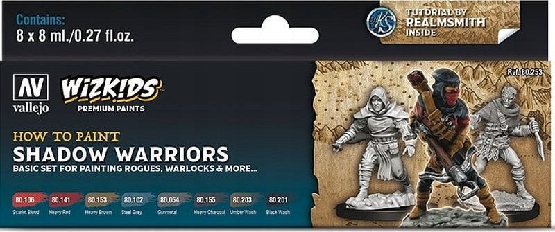 Vallejo Vallejo: Wizkids - Shadow warriors 8x8 ml