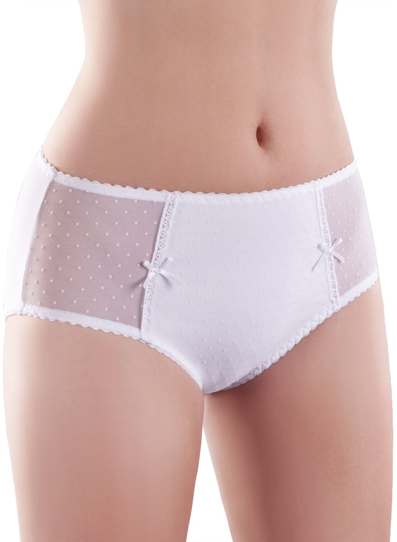 Modo (U) Figi damskie 255 białe r. 2XL