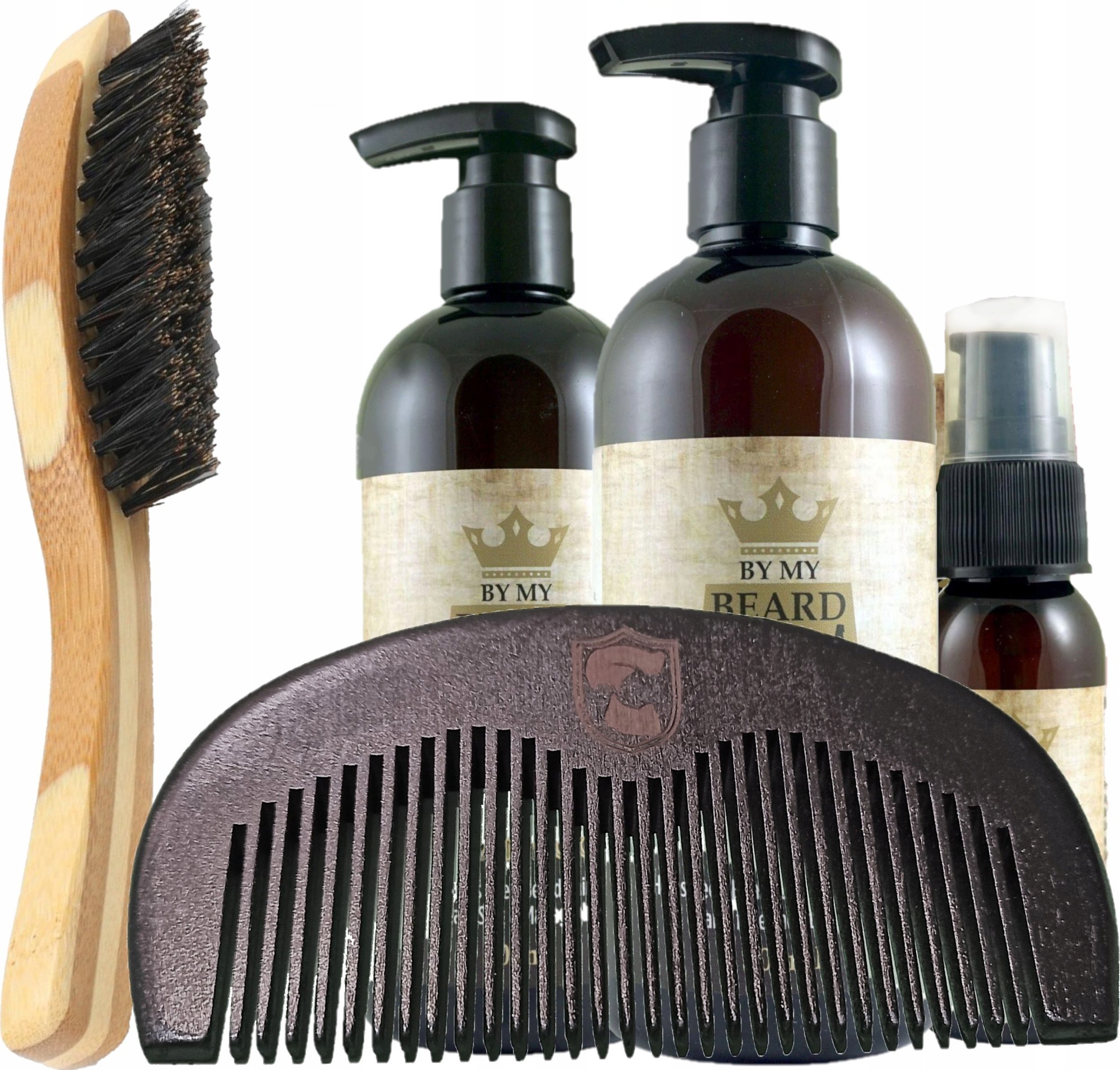 Beard Bross Zestaw BY MY BEARD Grzebień szczotka do brody