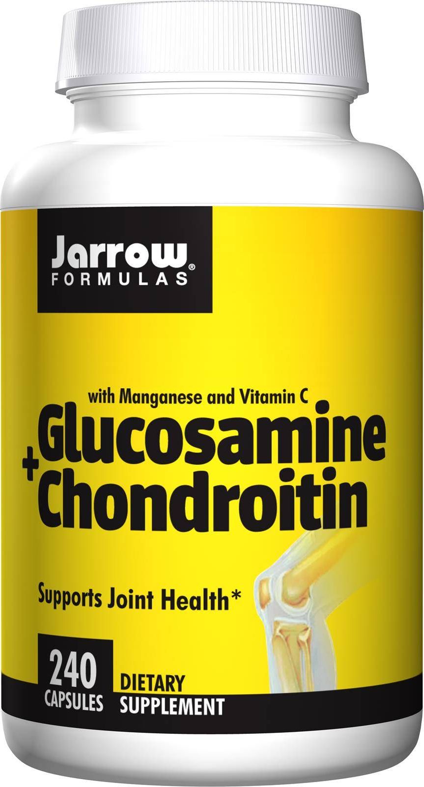 JARROW FORMULAS Jarrow Formulas - Glukozamina + Chondroityna, 240 kapsułek