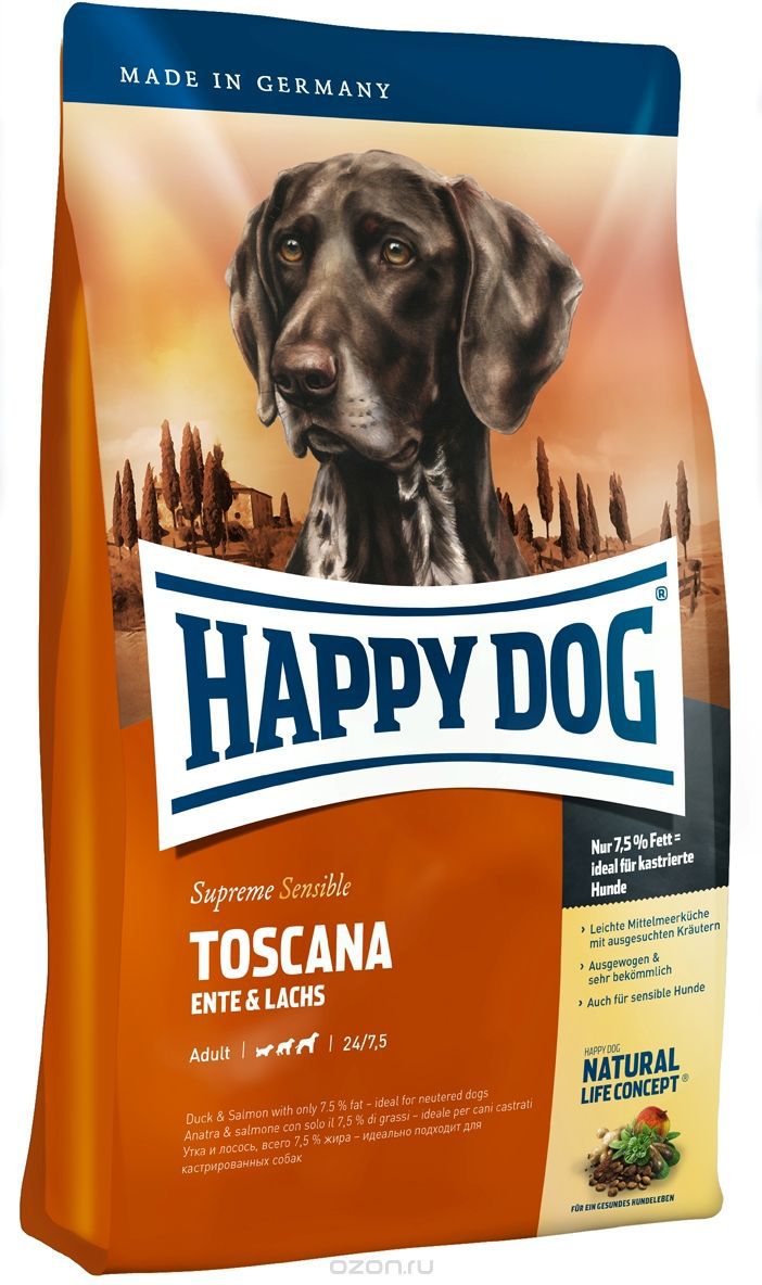 Happy Dog Supreme Toscana - 4 kg