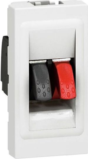 Legrand Gniazdo głośnikowe Mosaic białe (078750)