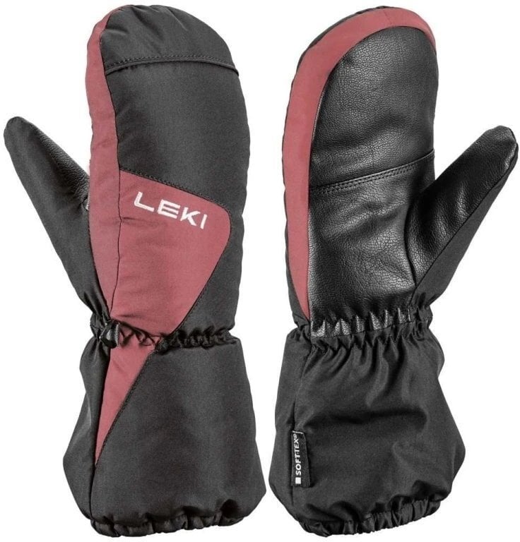 LEKI RĘKAWICE Nevio Junior Mitt black rose 6.0