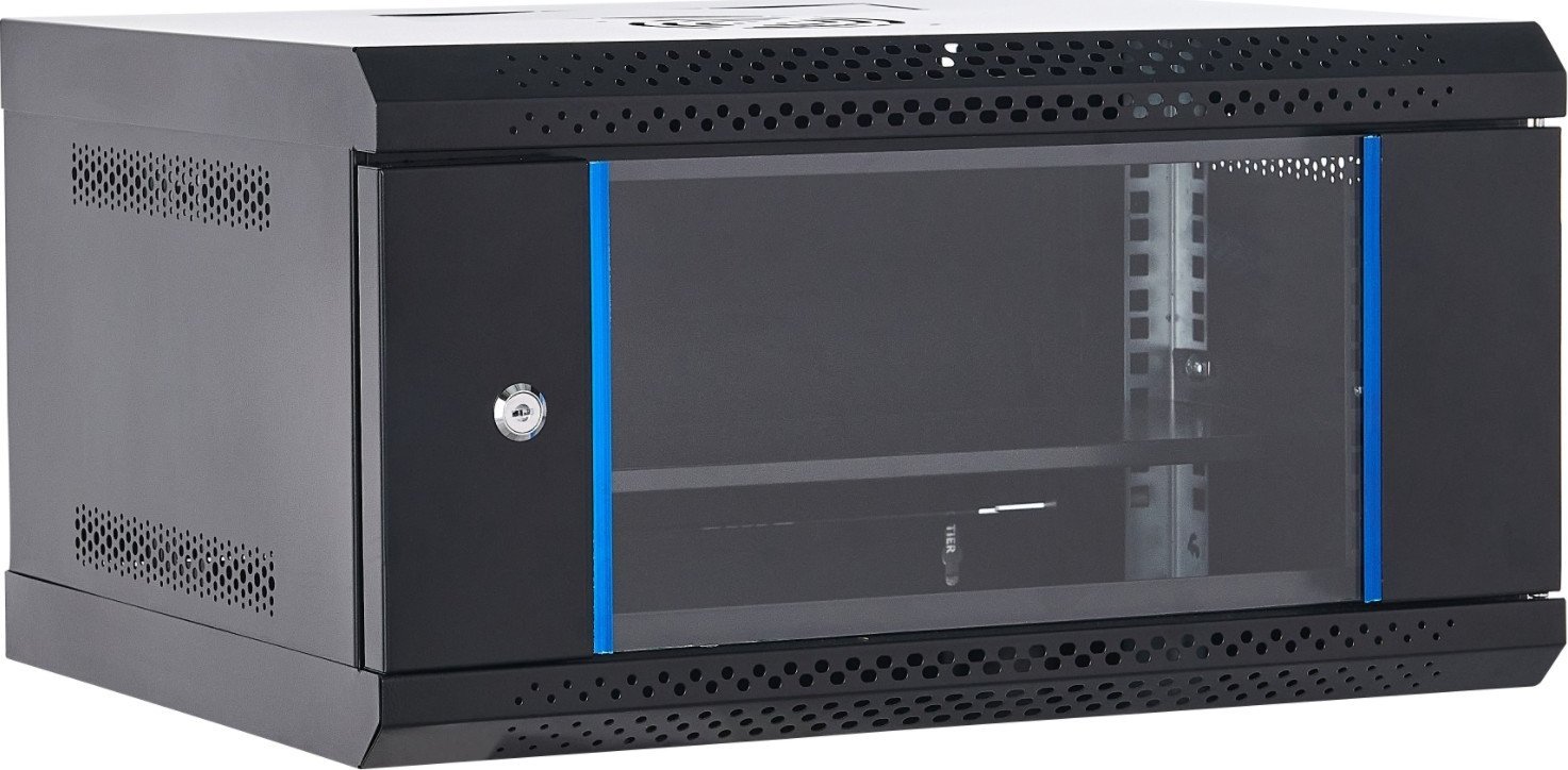 Szafa NetRack Szafa serwerowa wisząca RACK 19 6U 400mm ECO-Line* czarna