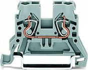 Wago Złączka szynowa 2-przewodowa 2,5mm2 szara (870-901)