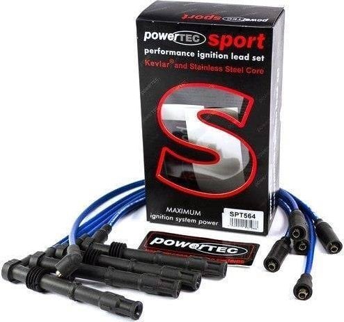 Powertec Przewody zapłonowe PowerTEC FORD ESCORT MK6 SIERRA 2.0L COSWORTH 90-95 Niebieskie
