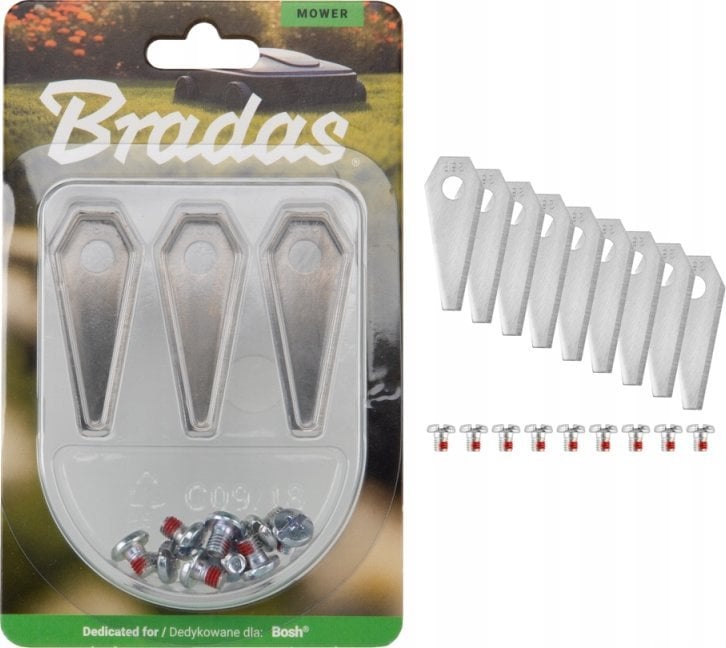 BLADES FOR BOSCH ROBOT MOWERS 9 pcs. NEUTRAL