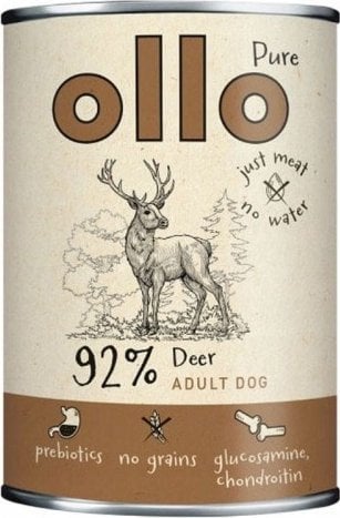 Ollo Pure Jeleń 400 g promo