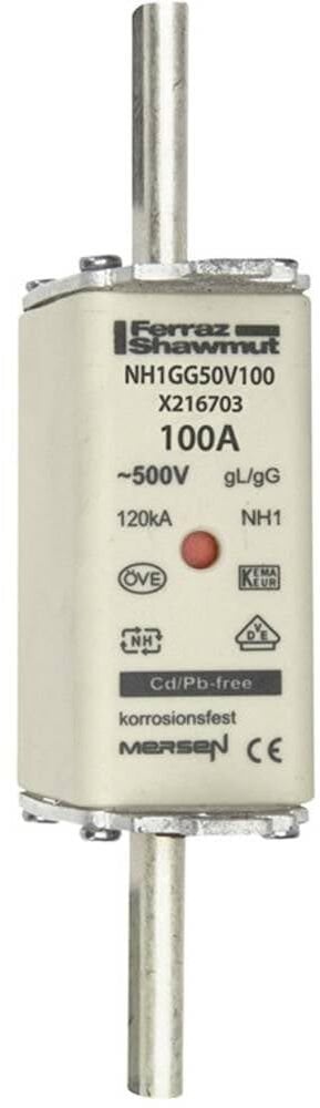 Wkładka bezpiecznikowa NH 1C 100A 500VAC gG X216703