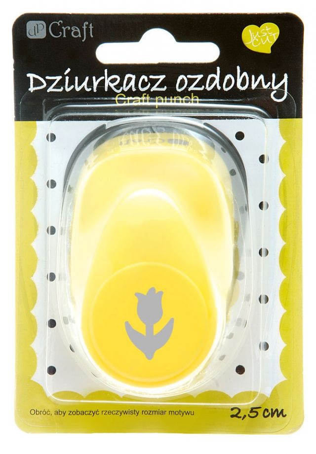 DP Craft ozdobny 2,5cm tulipan 2 (JCDZ-110-082)