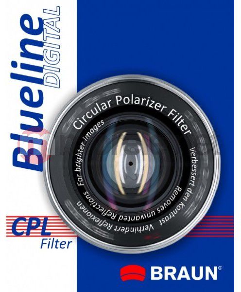 Filtr Braun Phototechnik Filtr foto Blueline CPL 43mm blucpl43