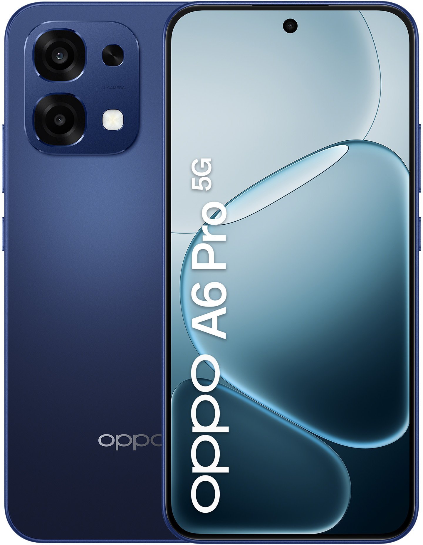 Smartfon Oppo A6 Pro 5G 16,7 cm (6.57") Dual SIM Android 15 USB Type-C 8 GB 256 GB 6500 mAh Niebieski