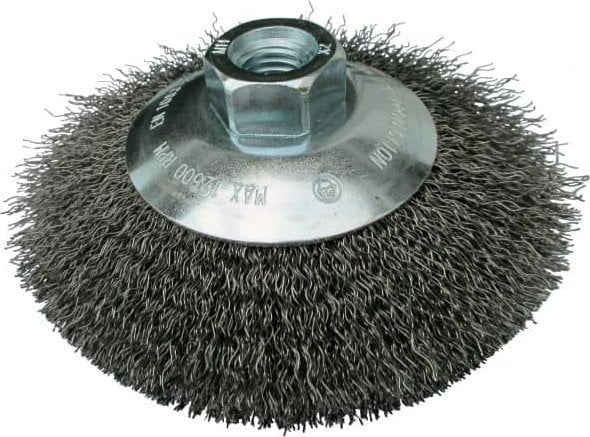 Klingspor K.SZCZOTKA STOŻKOWA 125mm M14 BK600W DRUT FALISTY