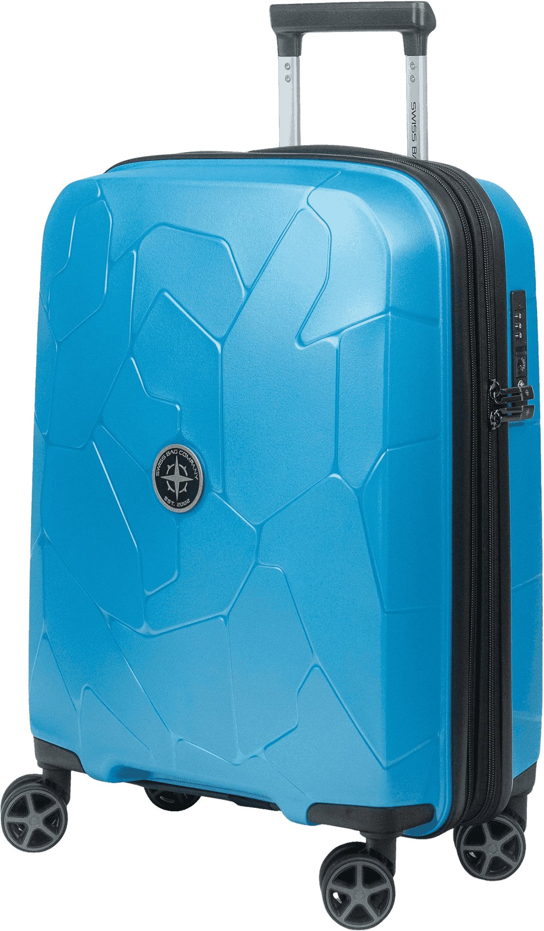 Walizka kabinowa SwissBags Lava 55 cm niebieski