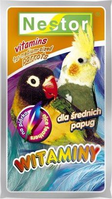 Nestor WITAMINY 20g PAP.ŚRED.PIÓRKA 25szt