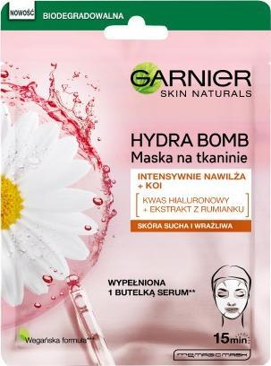 Garnier GARNIER_Skin Naturals Moisture+ Comfort Tissue Mask maska super nawilżająca i kojąca na tkaninie 28g