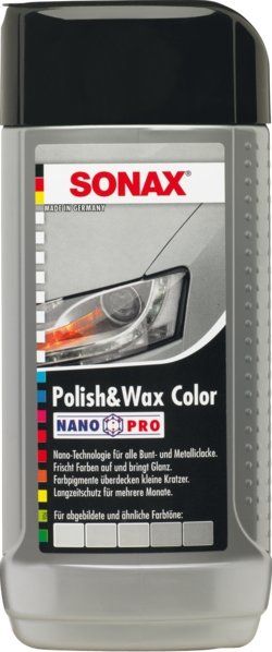 Sonax SONAX-WOSK KOLORYZUJACY-NANO PRO SREBRNY