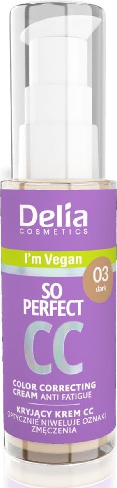 Delia DELIA MAK podkład SO PERFECT DARK but. 30ml