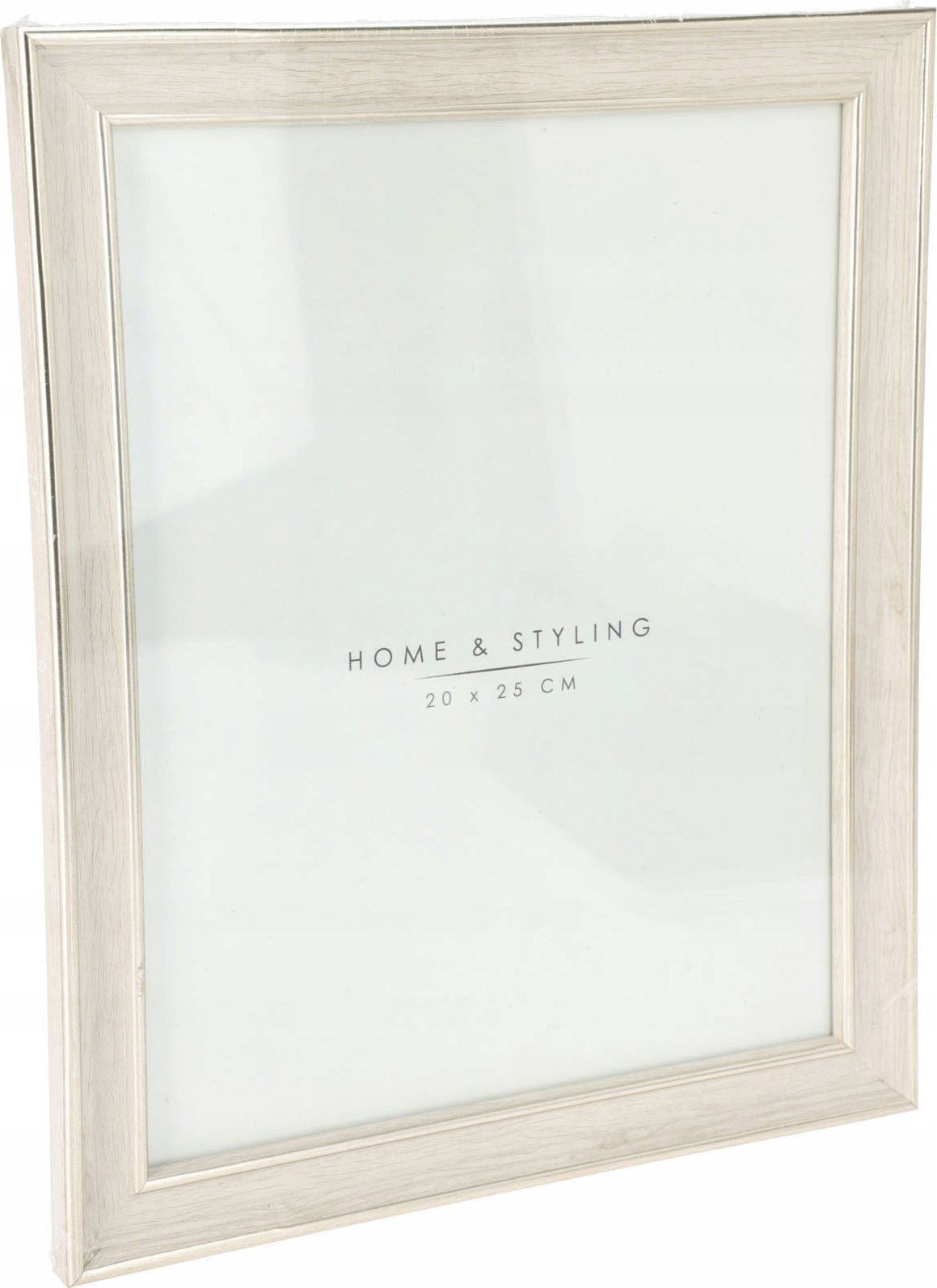 Ramka Home Styling Collection Ramka na zdjęcie, imitacja bielonego drewna, 24 x 29 cm