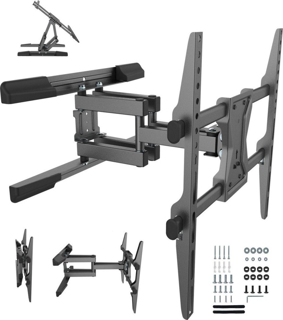VETOUSON Ultra Mocny Uchwyt do Telewizora 32-80 cali Wieszak TV z maskownicami VX-645 B