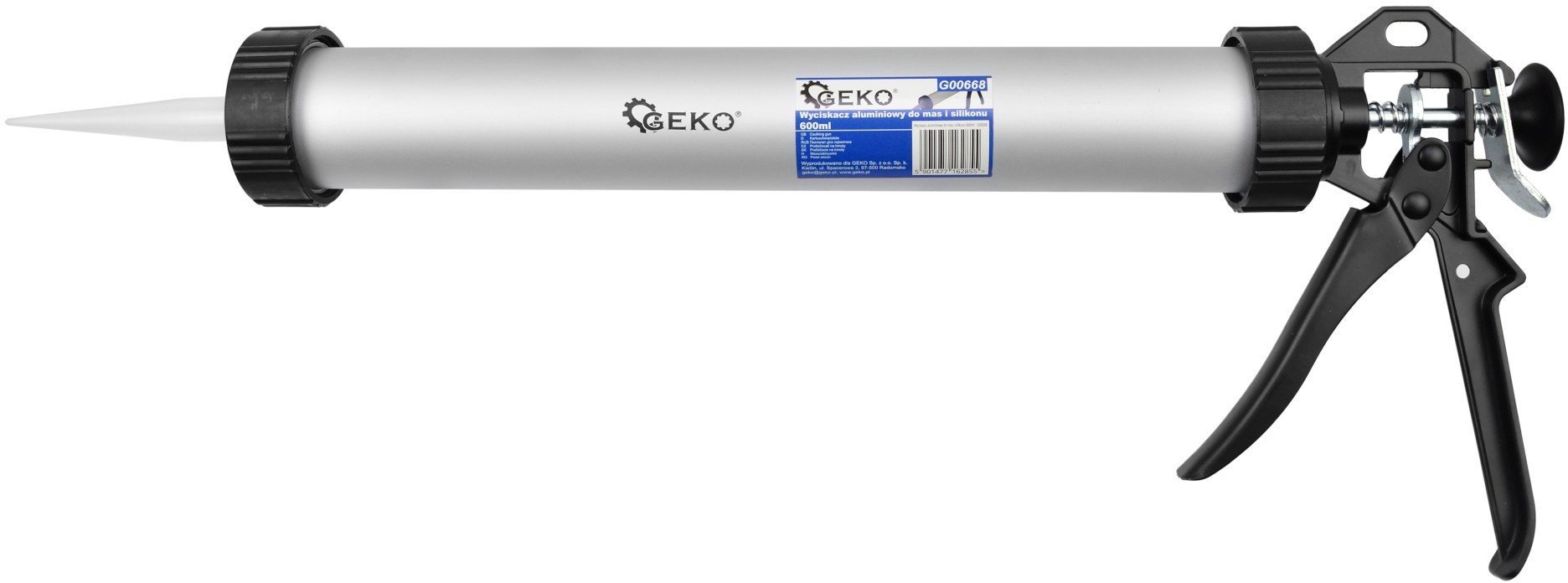 Wyciskacz aluminiowy do mas i silikonu 600ml (20)