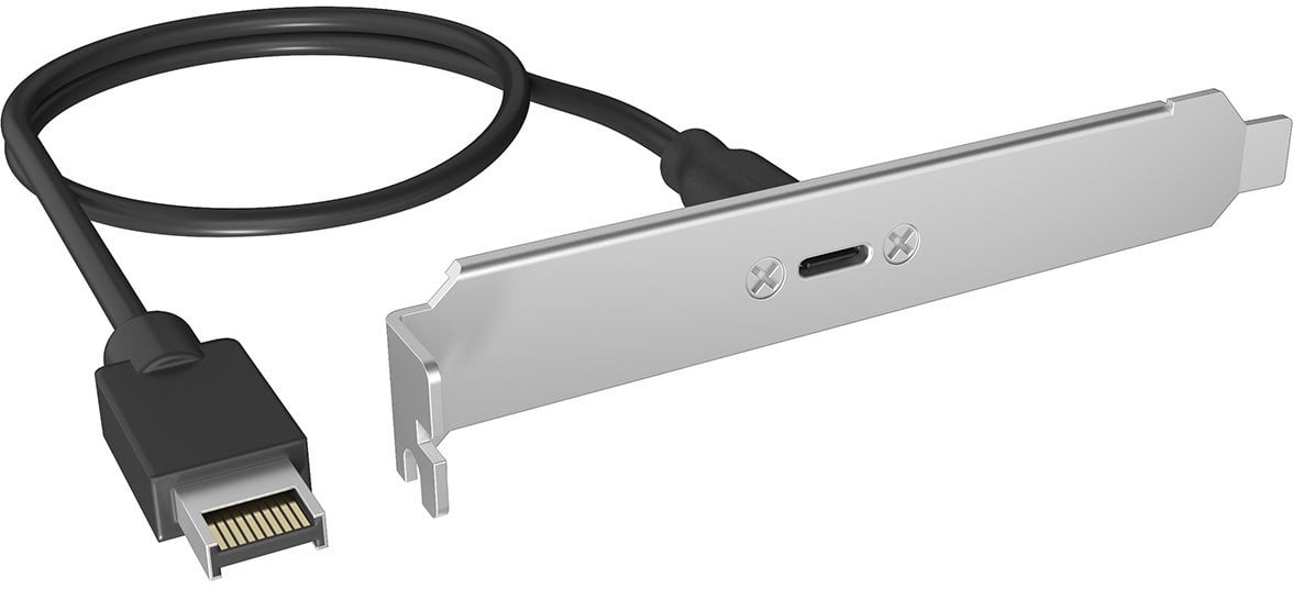 Adapter USB Icy Box Adapter IcyBox USB 20 Gbit/s z portem Type-E