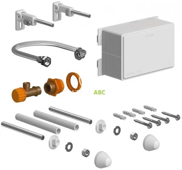 Cersanit (części zamienne - stelaże podtynkowe) Kpl. montażowy z krótkimi uchwytami QUICK FIX dla SYSTEM AQUA ( K99-0272)
