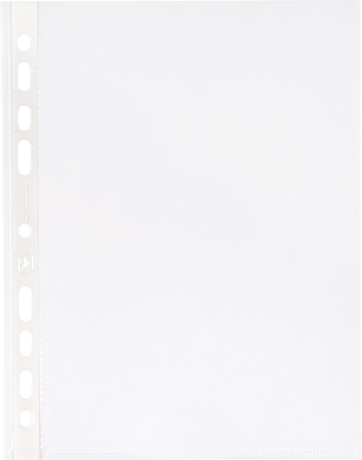Oxford 400025671 plastikowa koszulka na dokumenty 150 x 210 mm (A5) Polipropylen (PP) 100 szt.